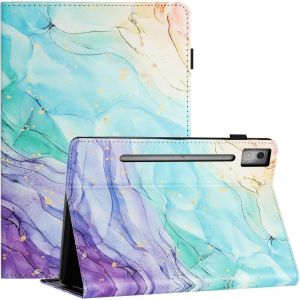 Eryi-Coque Pour Lenovo Idea Tab Pro (12,7 Pouces 2025) Lenovo Idea Tab Pro (Tb-373fu Tb-375fc) Premium Pu Cuir Avec Porte-Stylo Et Support Tablette Housse Étui -Peinture À L'huile - Neuf