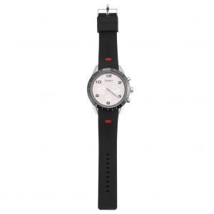 Curren M&acirc;le Analogique Rond Quartz Bracelet Bracelet Montre-Bracelet (Noir Argent) - Neuf