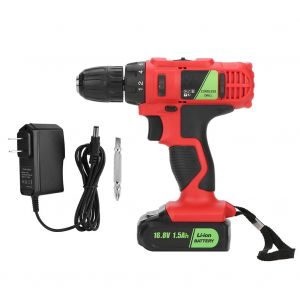 Perceuse-visseuse electrique sans fil au lithium 16,8 V, outil portatif professionnel, prise americaine 100-240 V - Neuf