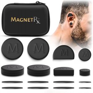 Kalanka-® Aimants D'oreille Chou-Fleur ¿ 8 Aimants Multi-Tailles Et Entretoise Avec Étui ¿ Aimant De Compression Pour Drainage Du Chou-Fleur, Boucle D'oreille De Pression Pour Keloïdes, Bjj, Lutte Et - Neuf