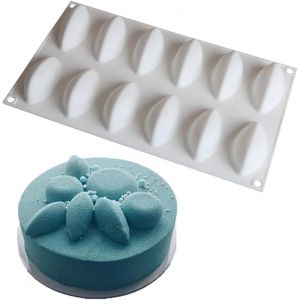 KAL-Moule En Dentelle 3D En Forme De Feuille Creuse Pour Fondant -Plusieurs Feuilles -Moule À Bonbons, Chocolat, Sucre, Décoration De Gâteau -Mango -29,5 X 17,3 X 2,5 Cm - Neuf