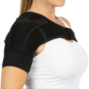Attelle De Stabilité De L'épaule - Manchon De Soutien De Compression Pour La Récupération Des Blessures - Pour Les Blessures De La Coiffe Des Rotateurs,L'arthrite,L'entorse,La Luxation,Le Soulagement - Neuf
