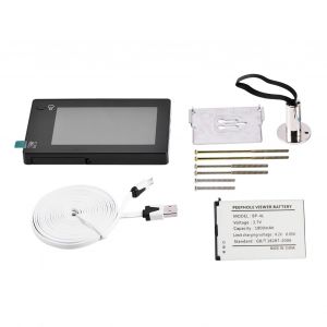 Judas de porte numerique intelligent LCD couleur TFT 4,3 pouces, grand angle 110¡ã, camera de securite HD - Neuf