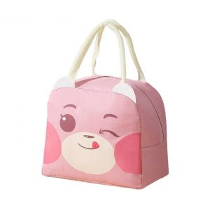 Sac &agrave; lunch isotherme pour femme, design dessin anim&eacute;, grande capacit&eacute; et facile &agrave; nettoyer. - Neuf