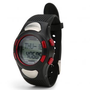 Chronometre Numerique Etanche, Montre De Sport, Compte A Rebours, Retroeclairage, Moniteur De Frequence Cardiaque, Minuteur - Neuf