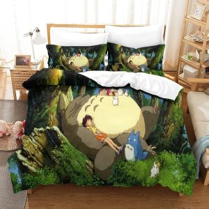 Housse De Couette Totoro Housse De Couette Imprim&eacute;e Japon Anime - Neuf