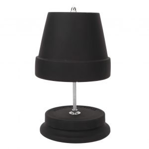Radiateur en ceramique pour four a bougie chauffe-plat a double paroi, isolation thermique rapide, economie d'energie, noir - Neuf