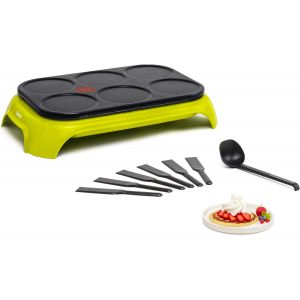 Cr&ecirc;pi&egrave;re &eacute;lectrique Tefal 6 cr&ecirc;pes 1000 W - Neuf