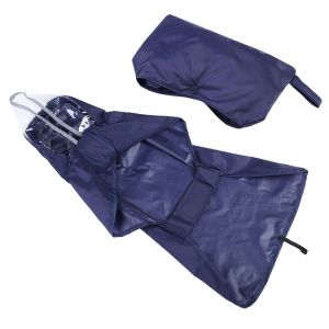 Hjlian Manteau Impermeable Pour Chien, Veste Impermeable, Capuche, Poncho, Cape De Pluie, Vetements D'exterieur, Bleu, Xl - Neuf