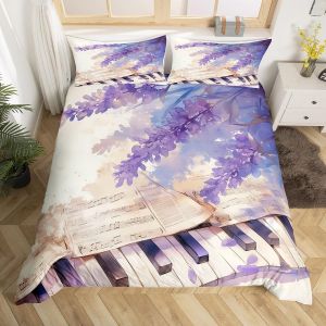 Parure De Lit Homewish Mandala, Parure De Lit Bohème Fleurie Pour Enfants Et Filles, Housse De Couette Double À Motif Floral Vintage Arc - Neuf