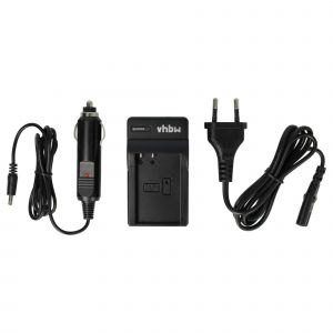Vhbw Chargeur Compatible Avec Garmin E1gr Virb Elite, E2gr, E1gr Cam&eacute;ra Cam&eacute;scope Action-Cam + C&acirc;ble De Voiture + T&eacute;moin De Charge 4,2 V - Neuf