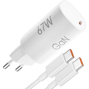 67w Chargeur Rapide Avec Câble Usb C 1m Pour Xiaomi Pad 7 6 Pro 14t 13 12 Lite Poco M6 X6 Pro,Adaptateur De Chargeur Rapide 67w Charge Turbo Câble Usb C Pour Xiaomi Redmi 14c Note 14 13 12 11 10pro - Neuf