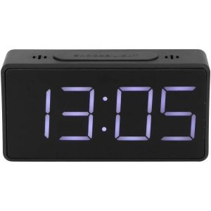 Horloge de Table &eacute;lectronique, r&eacute;veil de Chevet LED Facile &agrave; Utiliser. Horloge de Table Simple avec de Grands Chiffres clairs pour Les salles de Classe, Les Chambres d'enfants et la Maison (Noir) - Neuf