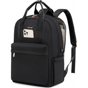 Sac à dos pour femme-Avec compartiment pour ordinateur portable-Étanche-Élégant-Pour le travail,l'université,le bureau,les voyages - Neuf