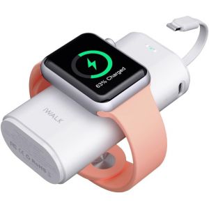 Chargeur Portable Pour Apple Watch,Batterie Externe 9000mah Avec C&acirc;ble Int&eacute;gr&eacute;,Chargeur & T&eacute;l&eacute;phone,Compatible Avec S&eacute;ries Apple Watch 8/7/6/Se/5/4/3/2,Iphone 14/13/12/11/X/7/6s - Neuf