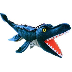 JUSTQUNSEEN Marionnettes dinosaures, jouets de 50 cm, pour enfants, doudous, marionnettes &agrave; doigts, cadeaux, jouets dinosaures &agrave; partir de 3, 4, 5, 6 - Neuf