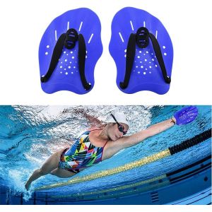¿Blue¿Mixed Swimming Paddle - Swimming Paddle - Swimming Hand Paddles¿Swimming Training Accessories For Swimmers, Beginners And Experienced - Neuf
