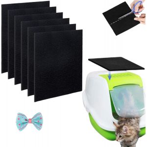 Shiliu-Filtres À Charbon Actif,Filtre Litiere Chat,Filtre À Charbon Actif Pour Sable De Chat,Filtre Charbon Litiere Chat,Filtre Lit[ - Neuf
