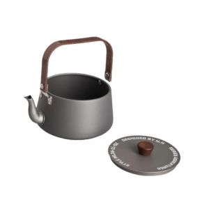 Bouilloire Camping Multifonction Extérieur Pot Pour L'alpinisme Gris Théière Théière Cafetière Pot Cuisinier De L'eau De La Chaudière - Neuf