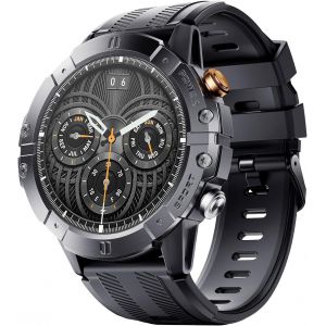 C29 Montre Connect&eacute;e Homme Femme, 410 Mah 1.52"" Hd Smartwatch Avec Assistant Ai, 100+ Sportifs Montre Sport Avec Cardiofrequencemetre/Spo2/Sommeil, 1atm &Eacute;tanche Pour Android Ios-Nero[Z1771] - Neuf