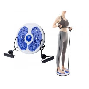 Planche De Taille Torsad&eacute;e Avec Cordons De Serrage Et Disque De Massage De La Plante Des Pieds - Neuf