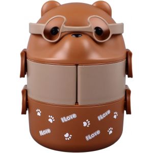 Kal-Boîte À, Boîte À Déjeuner En Plastique Étanche À 2 Couches, Boîte À Déjeuner Portable, Conteneurs De Stockage Des Aliments Réutilisables, Boîte À Collations - Neuf