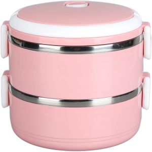 4pcs Bo&icirc;tes &Agrave; Collation &Agrave; 4 Compartiments, Conteneurs De Stockage Alimentaire Divis&eacute;s, Bo&icirc;tes &Agrave; Lunch S, Conteneurs De Pr&eacute;paration De Repas Pour Ecole Voyage Travail (Rose/Bleu/Vert/Beige) - Neuf