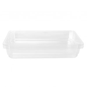 HJLIAN Lot de 5 plateaux transparents pour semis, pour jardinage, legumes, graines, germination, pour jardin - Neuf