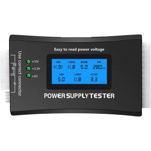 lbgwp60-20/24 4/6/8 Pin 1.8 "Lcd Testeur D'Alimentation Pc Testeur D'Alimentation Avec Écran Lcd Pour Les Connecteurs Atx/Itx/Ide/Hdd/Sata/Byi - Neuf