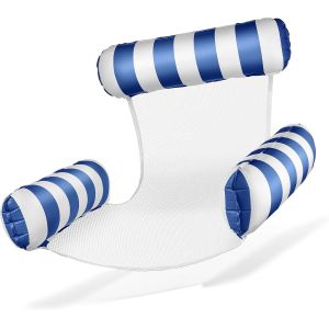 Fauteuil De Natation Gonflable Pour Piscine - Avec Dossier Et Accoudoirs - Parfait Pour La Détente.[G157] - Neuf
