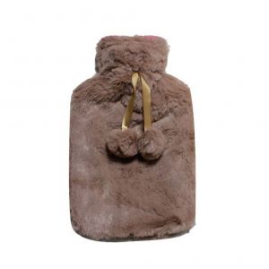 Hjlian Bouillotte D'hiver Avec Housse Souple, Chauffe-Mains, Sac D'eau Chaude Pour Le Cou, Les Epaules Et La Taille - Neuf