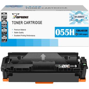 055H Crg-055H Crg055H 3020C002 Cartouche De Toner Compatible Noir Haute Capacit&eacute; 7600 Pages Pour Imprimante Canon I-Sensys Mf744 Mf744Cdw Mf742 Mf742Cdw Lbp663 Lbp663Cdw Lbp664 Lbp[ENC942891] - Neuf