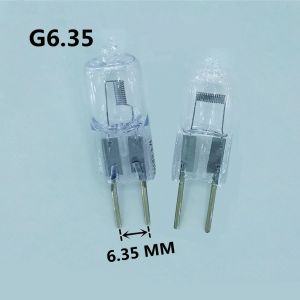 5 Pièces G6.35 12v 24v 220v Lampe Halogène G6.35 12v 50w G6.35 24v 250w Ampoule G6.35 220v 50w 100w 200w G6.35 24v 250w Ampoule 150w - Type 220v 50w - Neuf