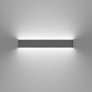 Hamiltion-20w Applique Murale Interieur,Lampe Murale Moderne Up Down Luminaire Mural Pour Chambre Salon Escalier,61cm Couloir 6000k Blanc Froid,Gris Foncé - Neuf