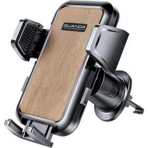 2024 Support Telephone Voiture, Accroche Telephone Voiture Grille Aeration, Support Téléphone Voiture Rotatif À 360°,Porte Portable Voiture Universel Pour Galaxy S24 S23 S22 S21 Smartphones - Neuf