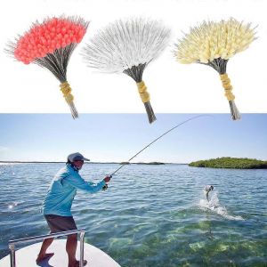 300pcs / Paquet Flotteur Pêche Bobber Silicone Bouchon Espace Bean Connecteur Ligne De Pêche Résistance Accessoires De Pêche 3 Tailles - Neuf