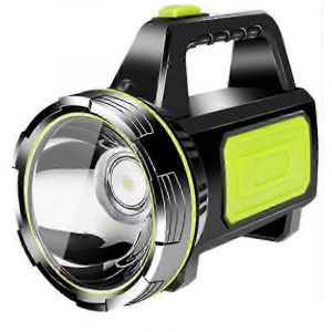 Lampe de poche LED rechargeable avec 2 modes pour une utilisation en extérieur, un éclairage de secours et une lampe de travail de camping - Neuf