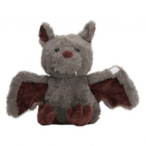 Halloween Bat Peluche Peluche Jouet Peau Douce Agr&eacute;able Chauve-Souris Poup&eacute;e Jouet Polyvalent Belle Chauve-Souris D&eacute;cor pour Enfants Gris Fonc&eacute; - Neuf