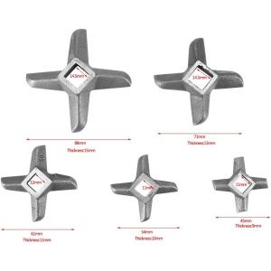 Couteau Pour Hachoir &Agrave; Viande En Acier Inoxydable Cuisine (N&deg;8) - Neuf