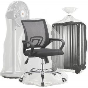 Lot De 8 Grands Sacs De Rangement En Plastique Transparent Extra Larges &Eacute;pais Et Robustes Pour Couvertures Anti-Poussi&egrave;re Bagages, Val S, Meubles, Consolateurs, Cha (100 X 150 Cm) - Neuf