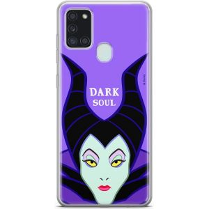 JGD-Coque de t&eacute;l&eacute;phone Portable pour Samsung A21s Original et sous Licence Officielle Disney Motif Maleficent 001 Parfaitement adapt&eacute; &agrave; la Forme du t&eacute;l&eacute;phone Portable, Coque en TPU - Neuf