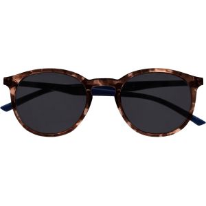 Lunettes De Lecture Solaire Monture Ronde Et Mince Charnières À Ressort Verres Teintés Anti-Rayures Écailles De Tortue Marron Hommes Femmes S60-2 +3.00 - Neuf