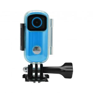 Camera de sport C100, mini camescope numerique HD etanche et portable, bleu - Neuf