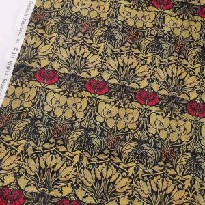 Textile Coton À Motifs De Fleurs Vintage,Pour Coudre Des Vêtements,Des Sacs À Main,Bricolage Fait À La Main Au Demi-Mètre - Type [W 19]-0.5mx1.1m #A - Neuf