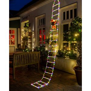 3M Noel &Eacute;lectrique des Lumi&egrave;res de No&euml;l (Multicolore), ont CONDUIT &agrave; Santa Claus &Eacute;chelle, 8 Modes de Minuterie la Fonction de M&eacute;moire, Imperm&eacute;able &agrave; l'eau, Adapt&eacute; pour Int&eacute;rieur et Ext&eacute;rieur des D&eacute;c - Neuf