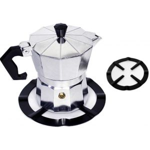 Fer Réducteur Support Durable, Pratique Et Sûr, Cuisinière À Gaz Plateau Pour Réchaud À Gaz Ou De Cafetière, De Moka, Cuisinière, Chauffe-Eau Au Gaz - Cuisine De Camping À Café Accessoires - Neuf