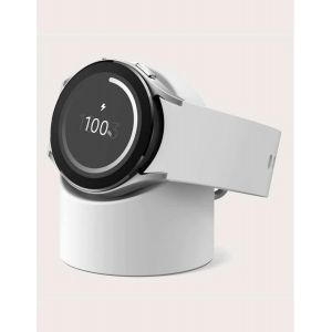Thef-Support Montre Connectée Pour Samsung Galaxy Watch Et Pour Samsung Gear (Chargeur Cable De Charge Non Inclus), Station Charge D'accueil Stand Bureau Montre Smartwatch (Blanc) - Neuf