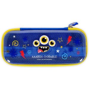 Trousse Wonderwow,2 Compartiments et Porte-Stylo intérieur,Compartiment intérieur avec Tissu en Maille,Fermeture à Glissière,23 x 11 x 5 cm.[B4] - Neuf