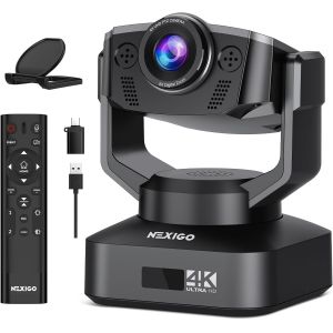 N60 1080P Webcam, Full Hd Avec Microphone, Champ De Vision Ajustable, Zoom, Logiciel De Contrôle Et De Protection De La Vie Privée, Caméra D¿Ordinateur Usb, Pour Zoom/Skype/Teams - Neuf