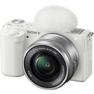 Sony ZV-E10 (Blanc) + Objectif 16-50mm OSS - Neuf